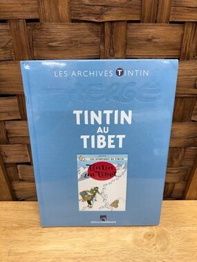 Tintin au Tibet Hardcover Collector Edition – Blue